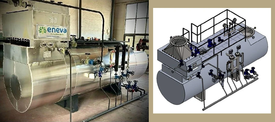 Delivery of Waste Heat Steam Boiler