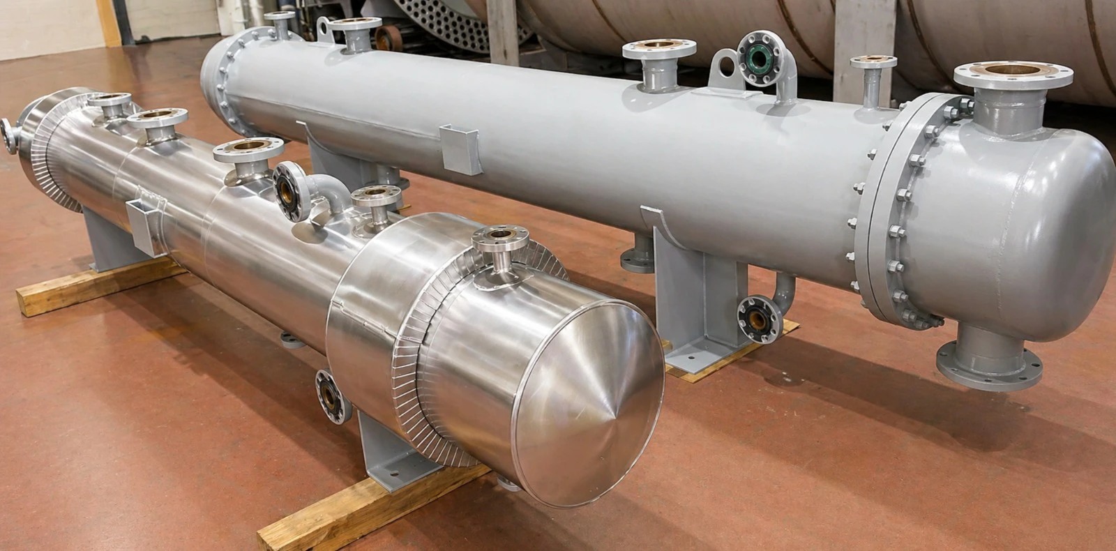 Gövde Borulu Amonyak Eşanjör